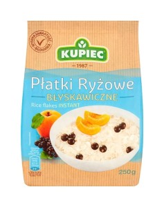Kupiec Płatki ryżowe błyskawiczne 250 g
