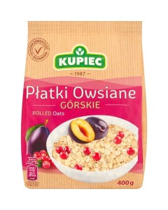 Kupiec Płatki owsiane górskie 400 g