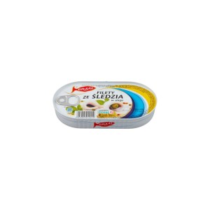 Graal filety sledziowe w oleju 170g.