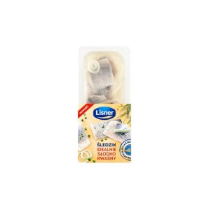 Lisner sledzik idealnie slodko-kwasny 200g.
