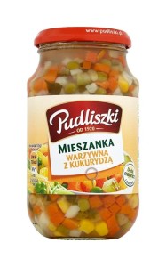 Pudliszki Mieszanka warzywna z kukurydzą 450 g