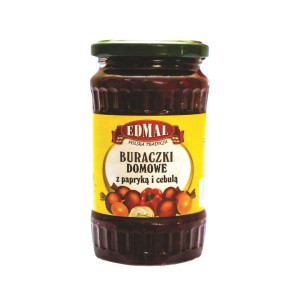 Edmal Buraczki domowe z papryką i cebulką 370ml