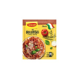 Winiary Sosy do makaronu Italia Sos boloński z cebulą i bazylią 46 g