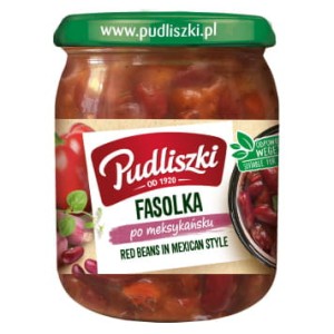 Pudliszki fasolka po meksykansku 500g.