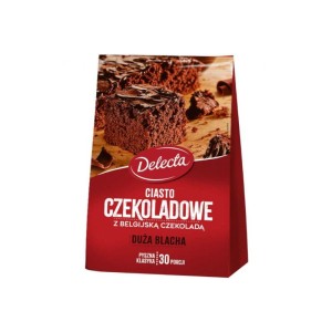Delecta ciasto w proszku duza blacha czekolada 670g.