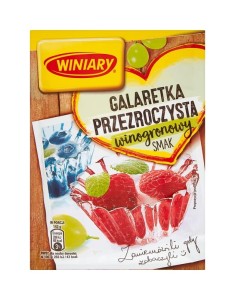 Winiary Galaretka przezroczysta winogronowy smak 71 g