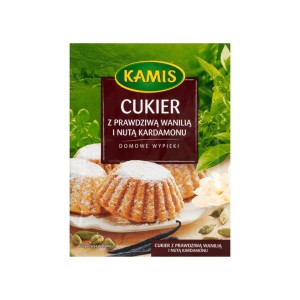 Kamis cukier z wanilia i nuta kardamonu 20g.