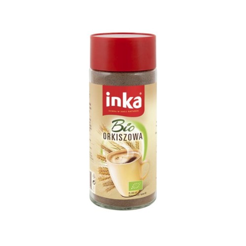Inka Bio Rozpuszczalna kawa orkiszowa z cykorią 100g.jpg