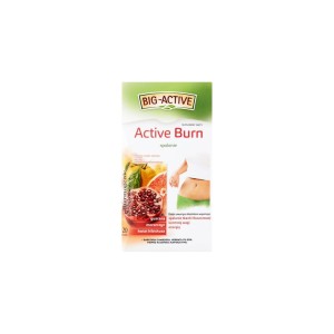 Big-Active Active Burn Herbatka ziołowo-owocowa Suplement diety 40 g (20 x 2 g)