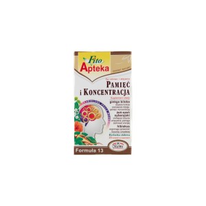 Fito Apteka Suplement diety herbatka ziołowa pamięć i koncentracja 40 g (20 x 2 g)