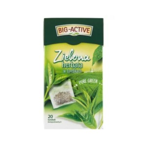 Big-active herbata zielona z bergamotka 20*1.5g.