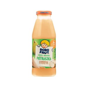 Bobo Frut 100% Sok jabłko gruszka pietruszka po 6 miesiącu 300 ml