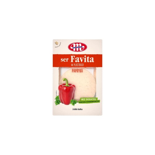 Mlekovita ser favita w plastrach papryka 150g.jpg
