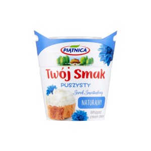 Piątnica Twój Smak Puszysty Serek śmietankowy naturalny 150 g
