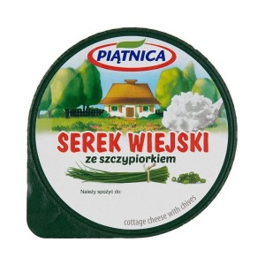 Piątnica Serek wiejski ze szczypiorkiem 150 g