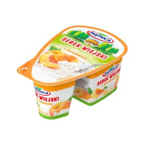 Piątnica Serek wiejski z brzoskwinią 150 g
