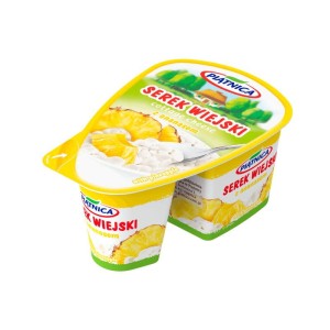 Piątnica Serek wiejski z ananasem 150g