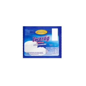 Włoszczowa twaróg półtłusty krajanka 400g