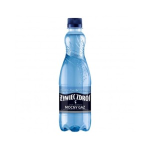 Żywiec Zdrój Mocny Gaz Woda źródlana 500 ml