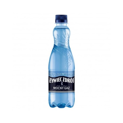 Żywiec Zdrój Mocny Gaz Woda źródlana 500ml.jpg