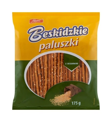 5907029009272_Aksam_Beskidzkie_Paluszki_z_sezamem_175g