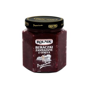 Rolnik Premium Buraczki zasmażane z cebulą 540 g
