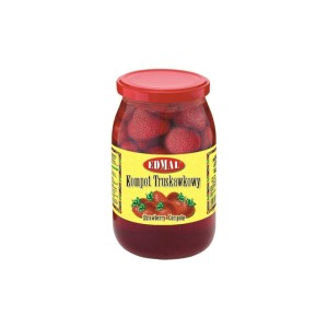 Emal kompot truskawkowy 900ml.