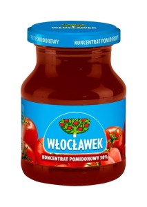 Włocławek Koncentrat pomidorowy słoik 30% 190g