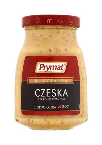 5901135032698_Prymat_Musztarda_czeska_slodko_ostra_180g