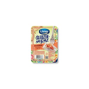 Lisner sledzik na raz po kaszubsku ze smazona cebulka 100g.
