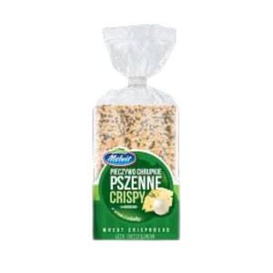 Melvit pieczywo chrupkie pszenne z serem i cebulka 130g.