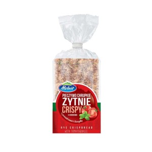 Melvit pieczywo chrupkie zytnie z pomidorami 130g.