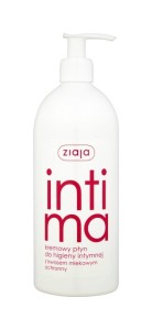 Ziaja Intima Kremowy płyn do higieny intymnej z kwasem mlekowym ochronny 500 ml