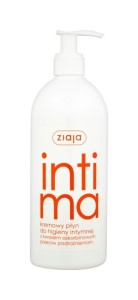 Ziaja Intima Kremowy płyn do higieny intymnej z kwasem askorbinowym przeciw podrażnieniom 500 ml