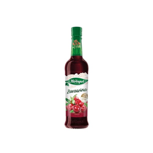 Herbapol syrop żurawina 420ml.jpg