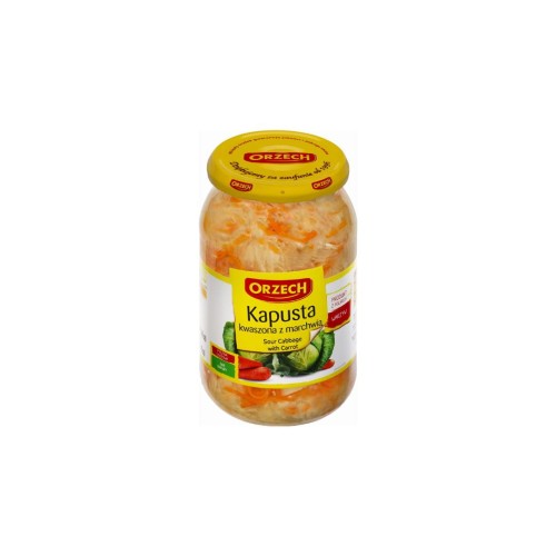 Orzech Kapusta kwaszona z marchewką 900g.jpg