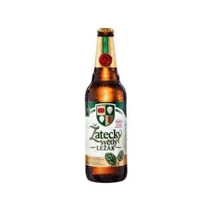 Zatecky piwo jasne pelne alc.5% 400ml. bot